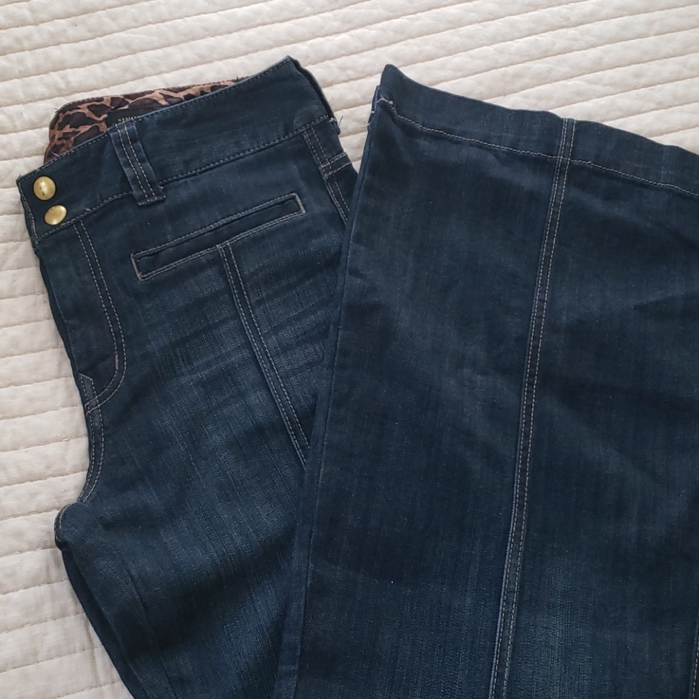 X2 High Waist Wide Leg Jeans